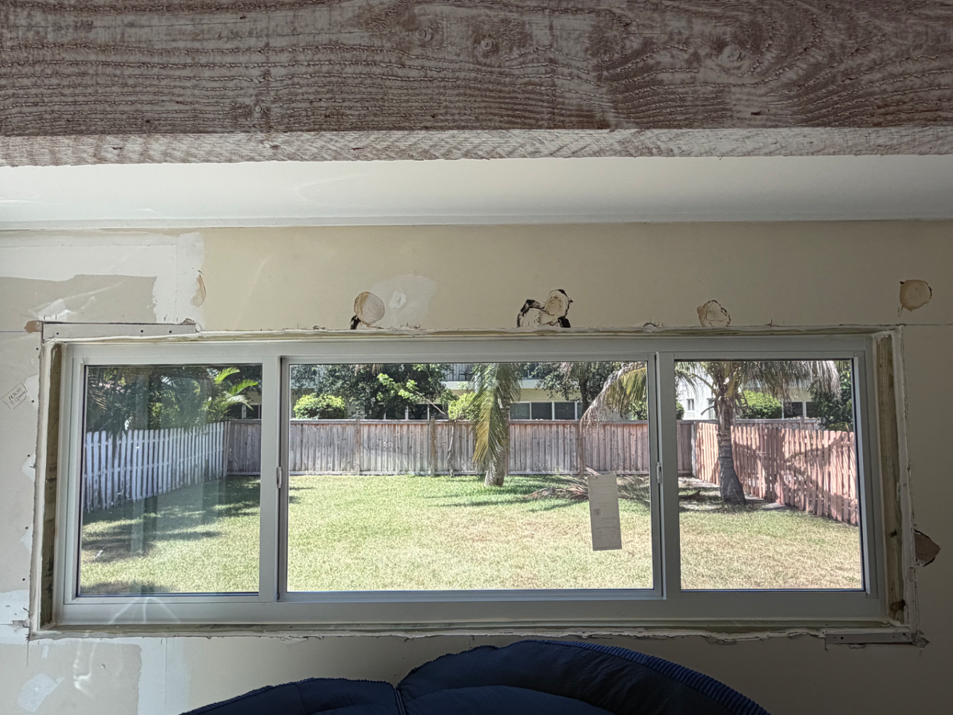 Window — 108" × 38"
