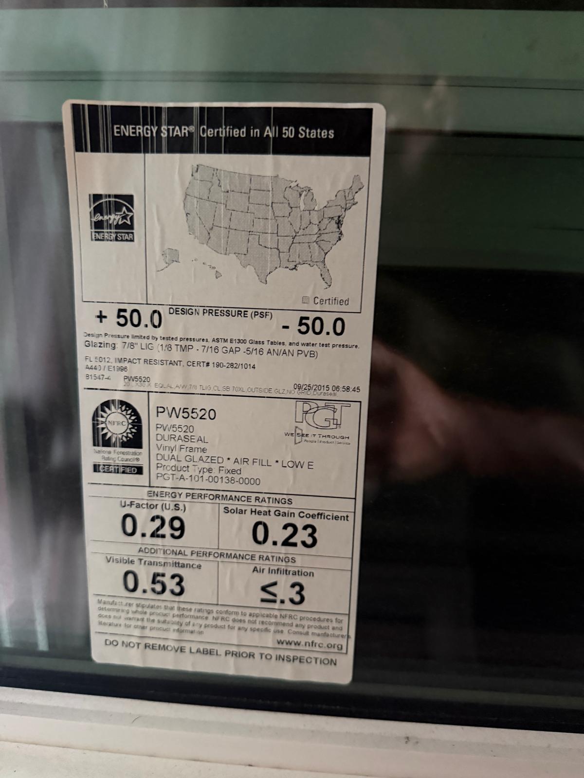 Inspection Sticker